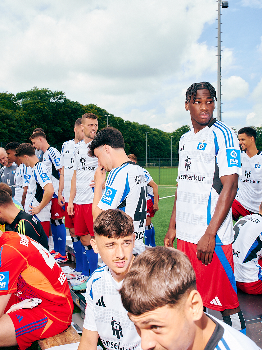 Fussball Mannschaft HSV 