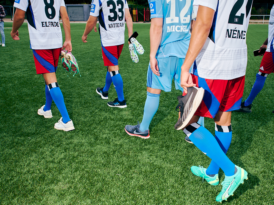 Fussball Mannschaft HSV 