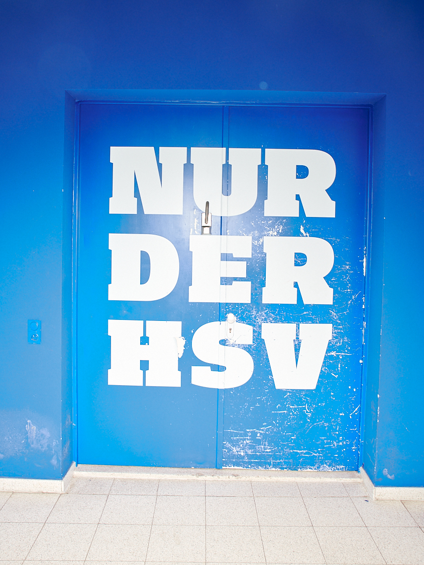 Fussball Mannschaft HSV Maskottchen 